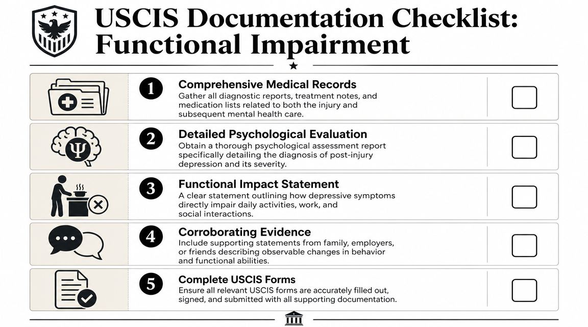 Documenting Functional Impairment for USCIS